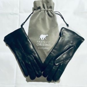 Fratelli Orsini - Leather Gloves Black